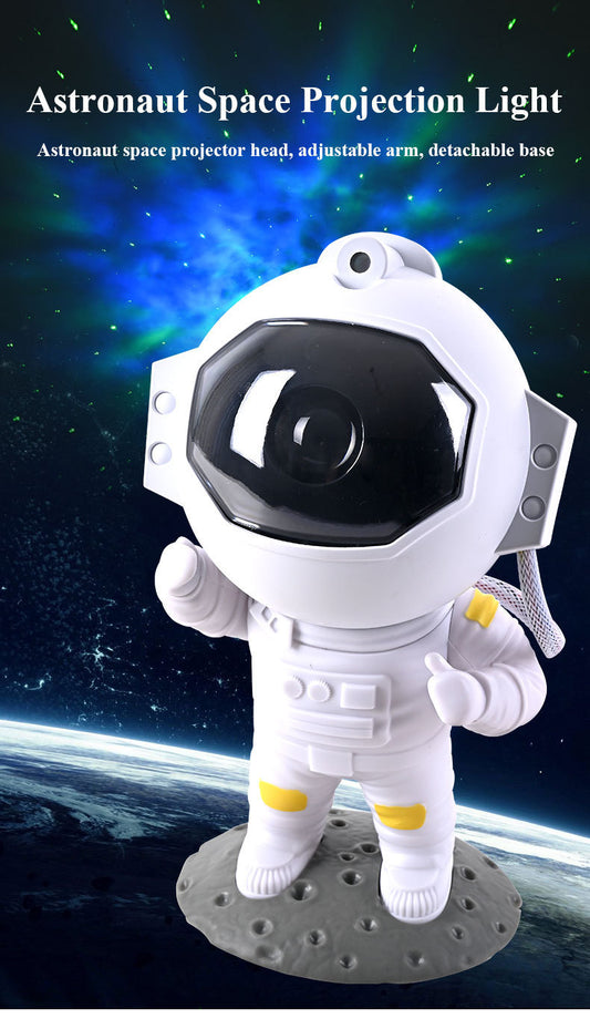 Galaxy Star Projector – Astronaut Starry Sky Night Light