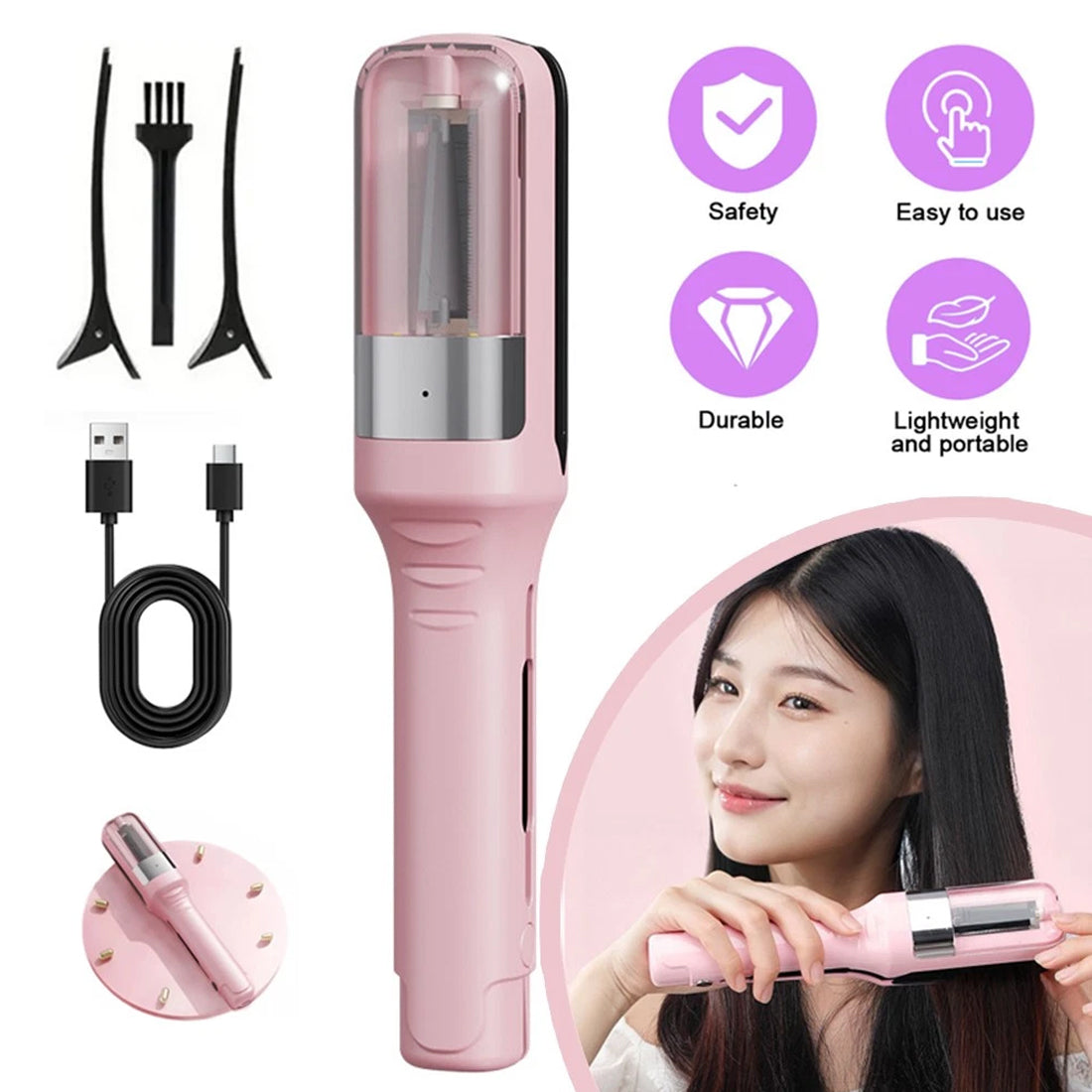 Rechargeable Split End Remover Trimmer